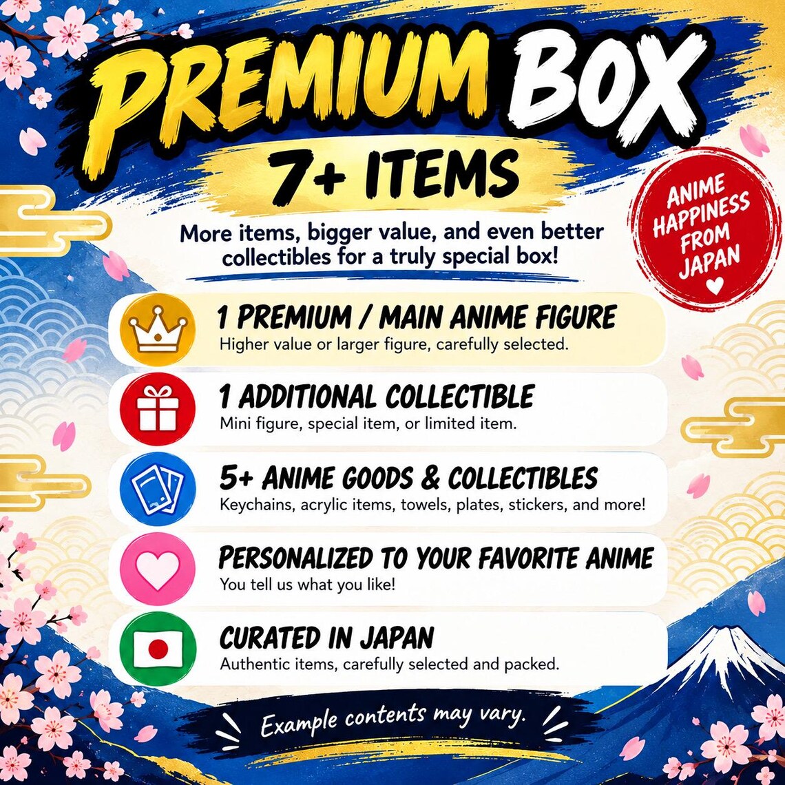 Personalized Anime Gift Box from Japan – Custom Figure & Character Gifts - additional view