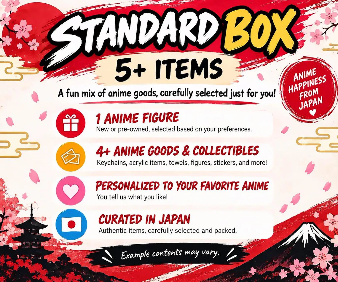 Personalized Anime Gift Box from Japan – Custom Figure & Character Gifts - additional view