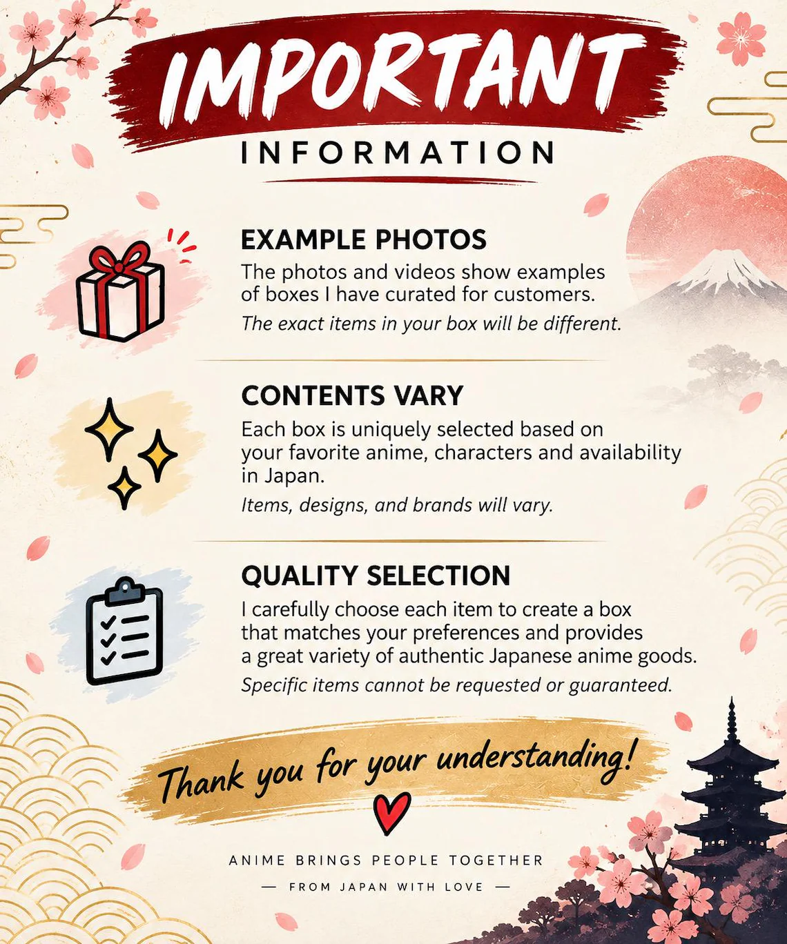 Personalized Anime Gift Box from Japan – Custom Figure & Character Gifts - additional view